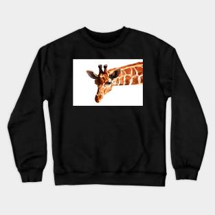 Cute giraffe in low poly geometric design Crewneck Sweatshirt